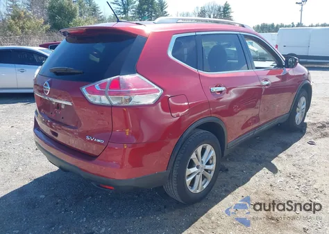 2015 Nissan Rogue Sv from USA, damaged, VIN 5N1AT2MV3FC813493
